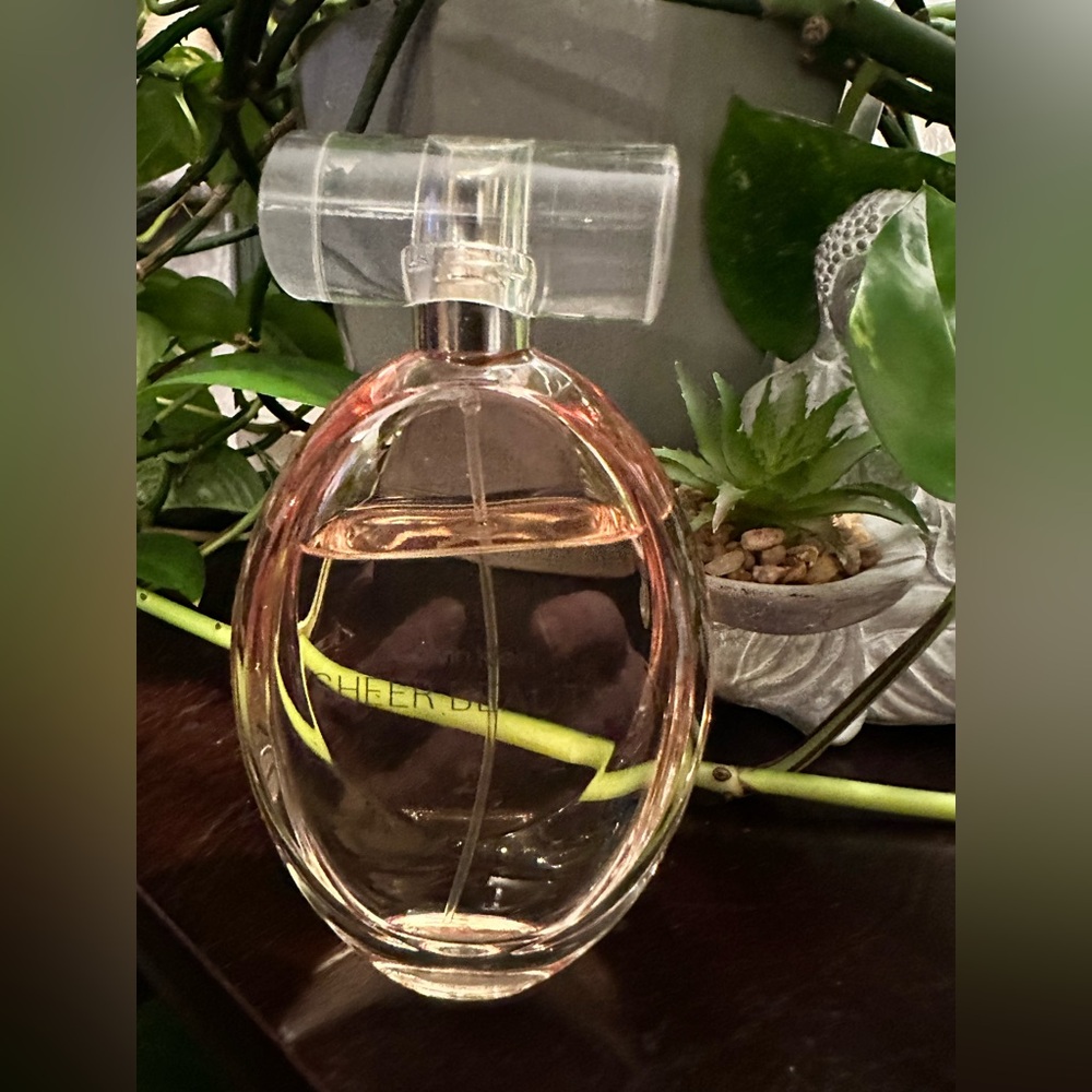 Calvin Klein Sheer Beauty Eau deToilette 100ml Floral Peach Bellini vanilla